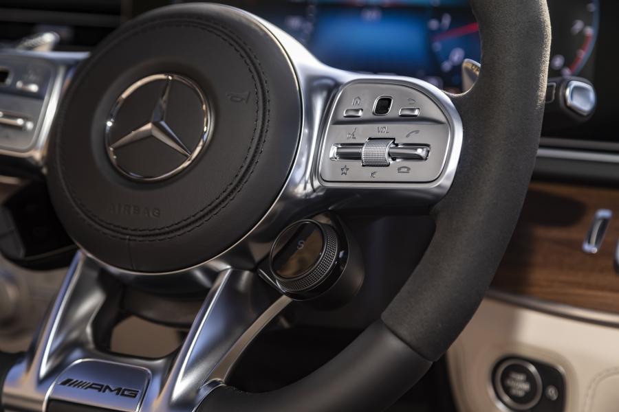 Детали интерьера Mercedes-AMG GLS63 4Matic+ (X167) 2020 года  (NA) (фото 53 из 89)